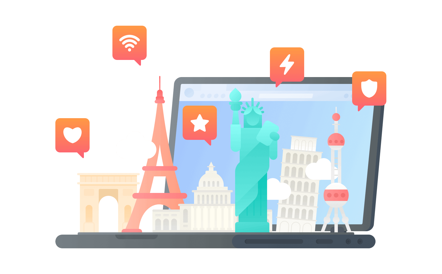 代理企鹅FM的回国vpn - 通行中国